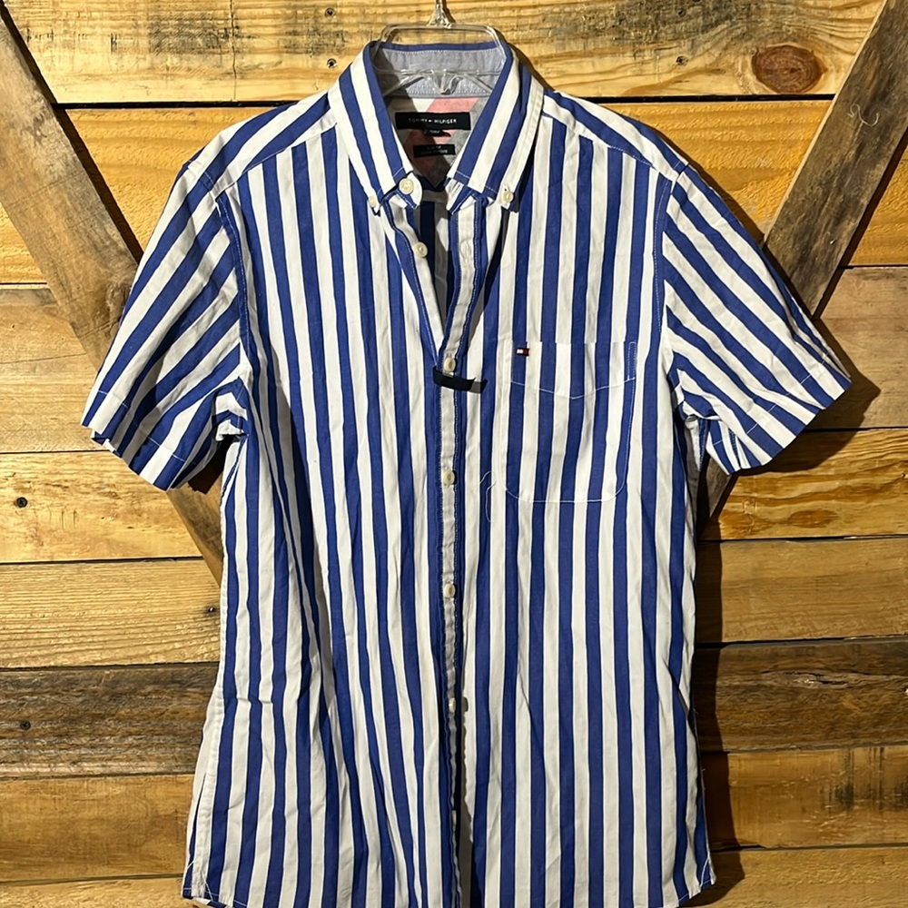 Tommy Hilfiger Button Down Striped Size SP